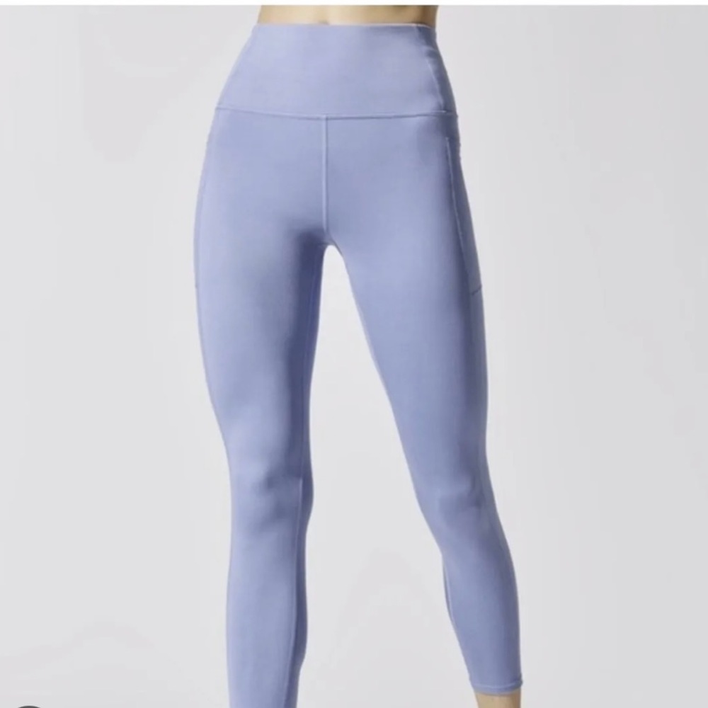 Carbon38 periwinkle 7/8 leggings